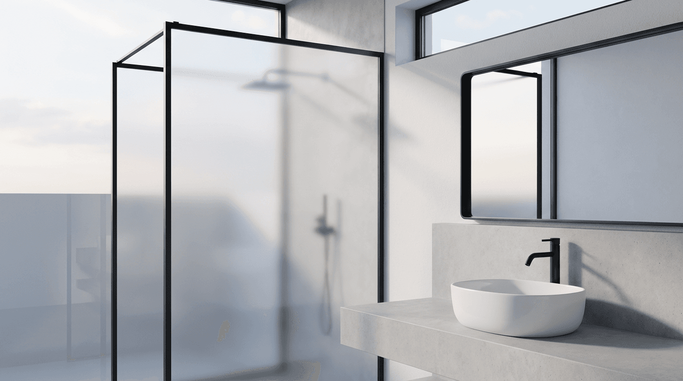 Salle de bain moderne et complète pour construction neuve