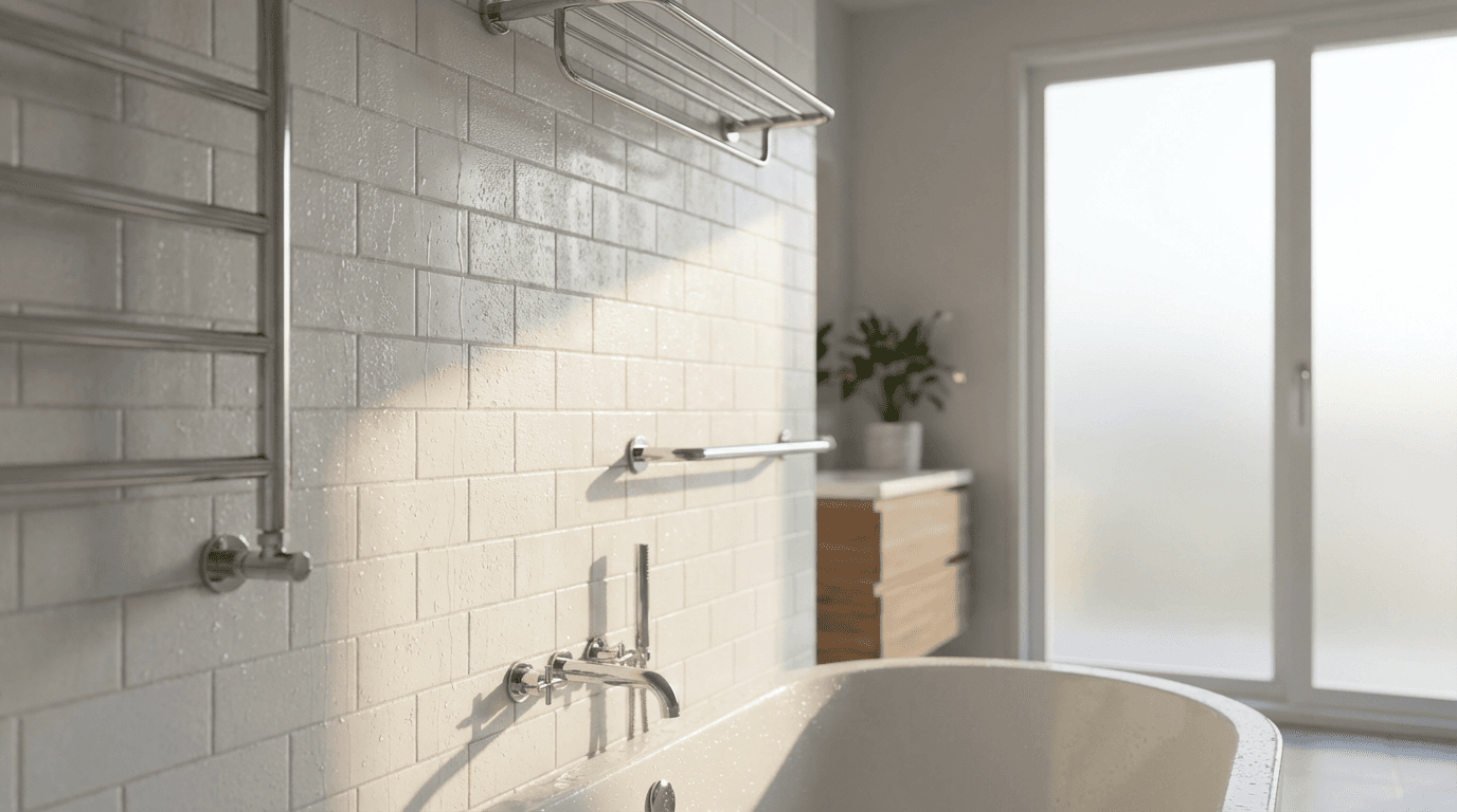Salle de bain neuve en finition en Charente-Maritime